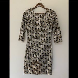 Ark & Co Heavy sequin beaded dress